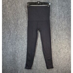 Belly Bandit Mother Tucker Compression Leggings Womens Size M Black High Waist‎